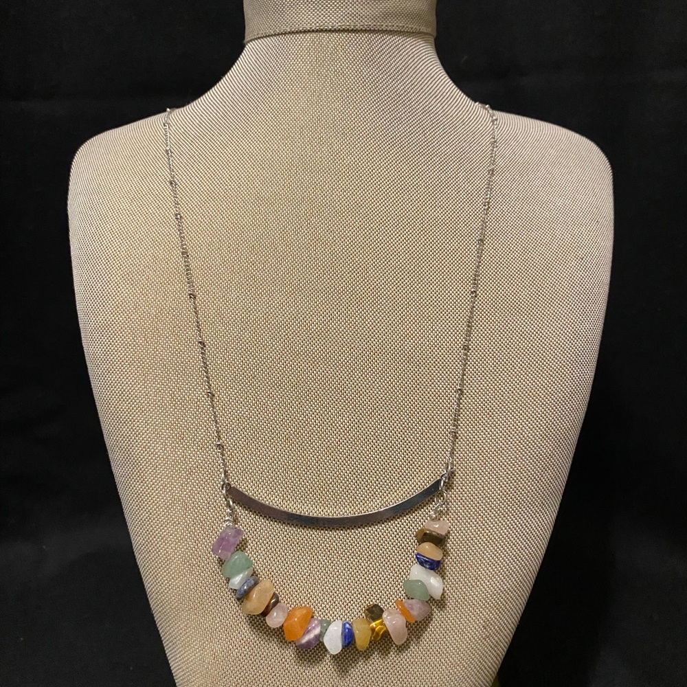 Multicolor Gemstone Necklace